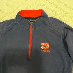 Auburn University, men’s Under Armour pull over , with zip